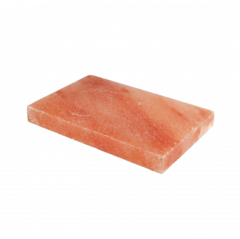 Brique de sel de l'Himalaya à surface lisse 300 × 200 × 38 mm