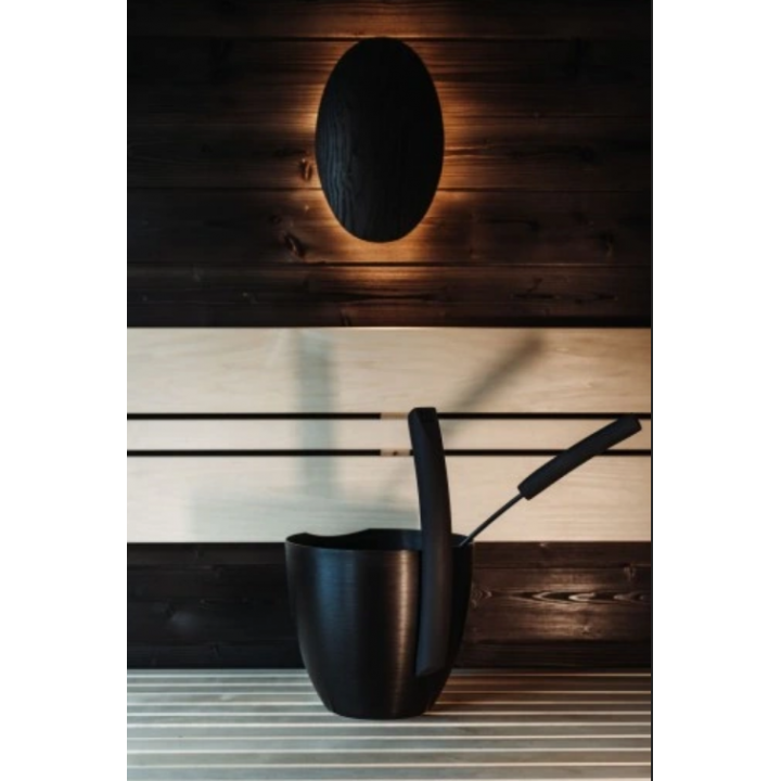 Lampe de sauna HUUM OVO, couleur foncée