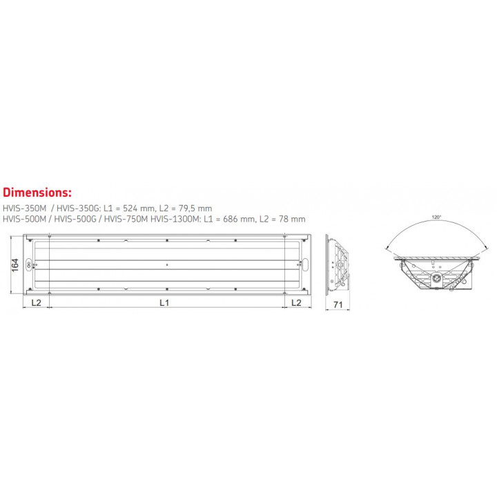 Radiateur infrarouge - HARVIA Vitamy