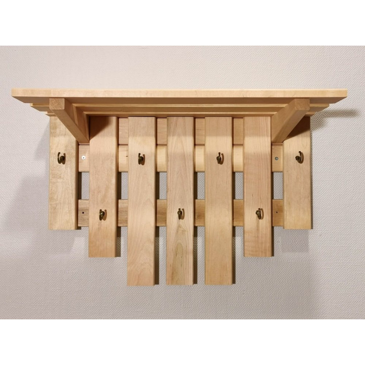 Cintre avec étagère - NAGI 630x260x400