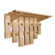 Cintre avec étagère - NAGI 630x260x400