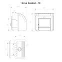 Poêle à bois pour sauna - NOVA KASKAD 18 - 5