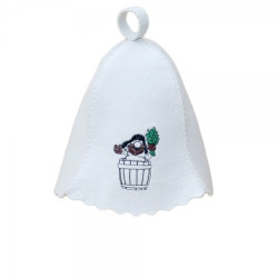 Chapeau de sauna - tonneau 