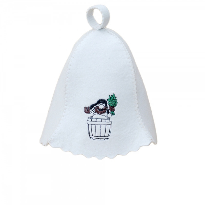 Chapeau de sauna - tonneau