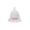 Bonnet de sauna - BOSS, blanc - 0