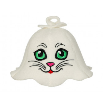 Chapeau de sauna - Chaton