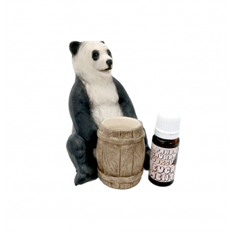 Récipient à senteurs en céramique - panda