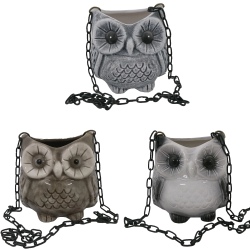 Récipient à senteurs en céramique - hibou  Récipient à senteurs en céramique - hibou