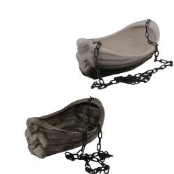 Récipient à parfums en céramique - bateau avec Poséidon  Récipient à parfums en céramique - bateau avec Poséidon