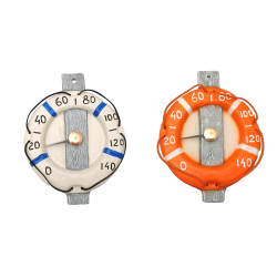 Thermomètre de sauna en céramique - une bouée de sauvetage 