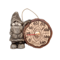 Thermomètre de sauna en céramique - gnome - 0