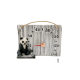 Thermomètre de sauna en céramique - panda, 1
