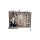 Thermomètre de sauna en céramique - panda, 2