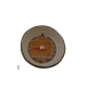 Thermomètre de sauna en céramique - cylindrique, 1