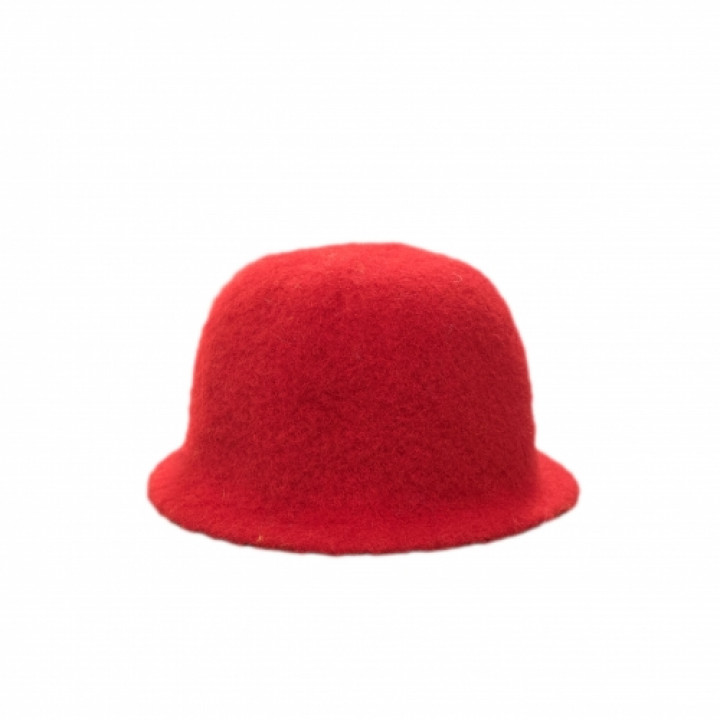 Bonnet de sauna - Rouge