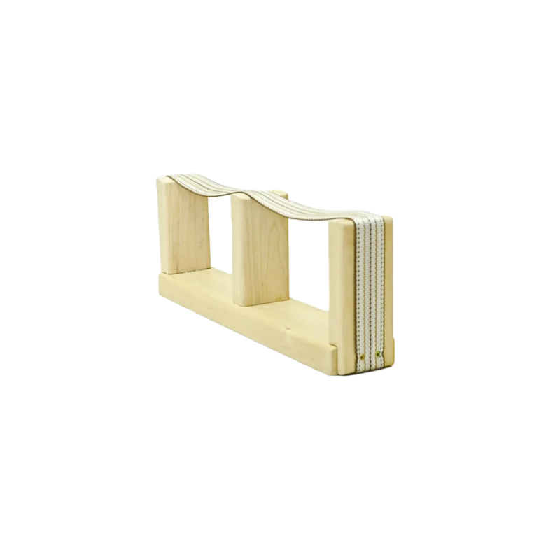 Sauna repose-pieds avec cravate