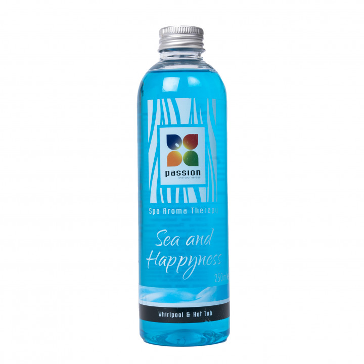 Parfum d'aromathérapie PASSION pour bains à remous et spas, mer et bonheur 250 ml