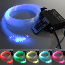 Kit d'éclairage LED RGB ÉTOILES COLORÉES 3 m.