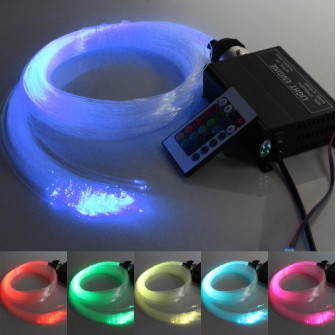 Kit d'éclairage LED RGB ÉTOILES COLORÉES 3 m.