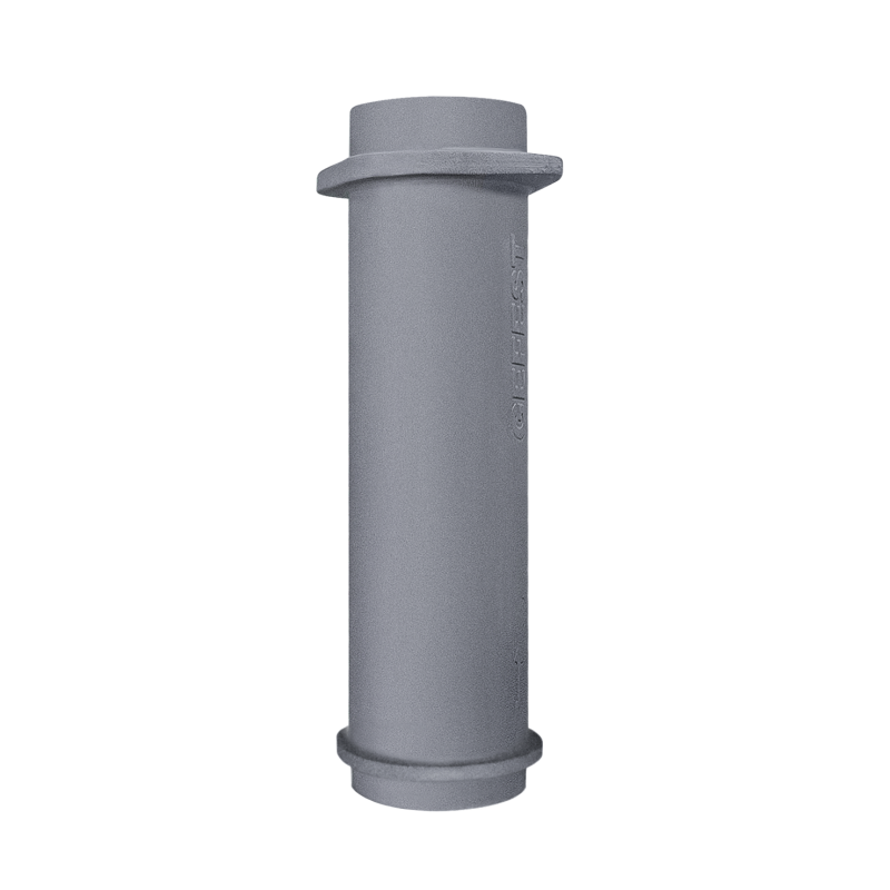 Tuyau de cheminée inférieur en fonte pour poêles GEFEST 150/500mm