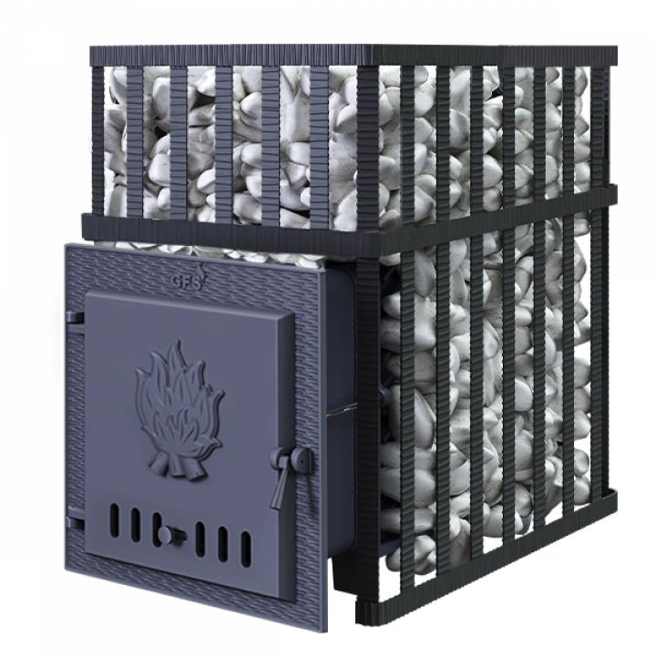 Poêle à bois pour sauna GEFEST - GFS ZK 25 avec grille