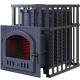 Poêle à bois pour sauna GEFEST - GFS ZK 45 (M) avec grille