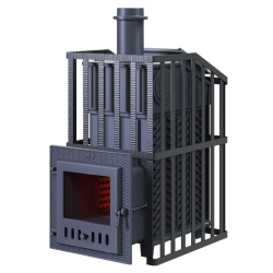 Poêle à bois pour sauna GEFEST - GFS ZK Uragan 18 (M) avec grille  Poêle à bois pour sauna GEFEST - GFS ZK Uragan 18 (M) avec grille