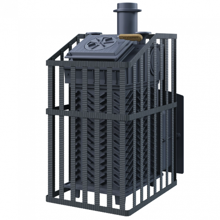 Poêle à bois pour sauna GEFEST - GFS ZK Uragan 18 (P) 2 po grille