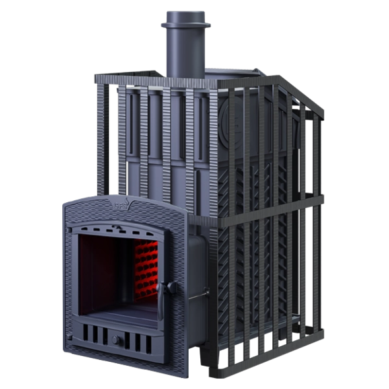 Poêle à bois pour sauna GEFEST - GFS ZK Uragan 18 (P) 2 po grille