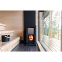 Poêle à bois pour sauna - HARVIA 22 GreenFlame noir - 1