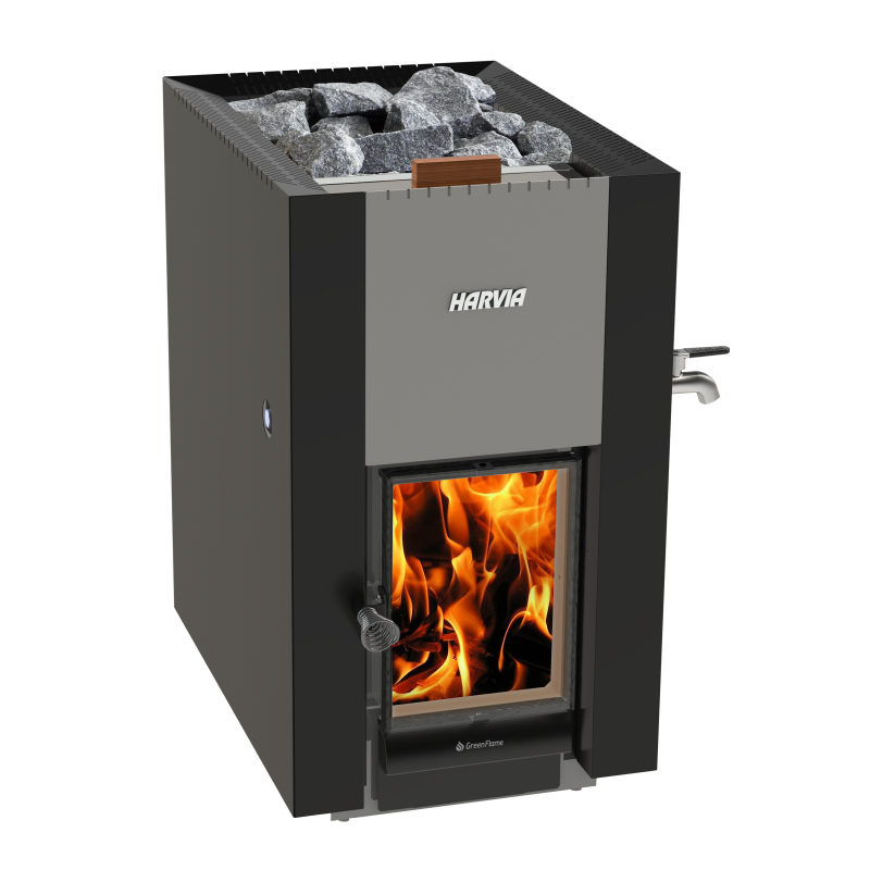 Poêle à bois pour sauna - HARVIA 22 GreenFlame ES