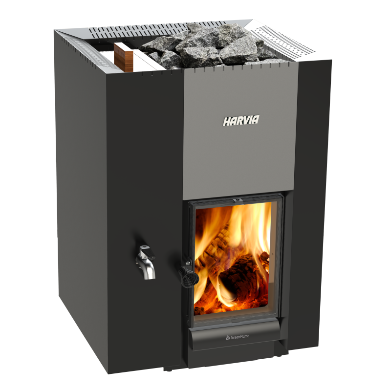 Poêle à bois pour sauna - HARVIA 22 GreenFlame LS