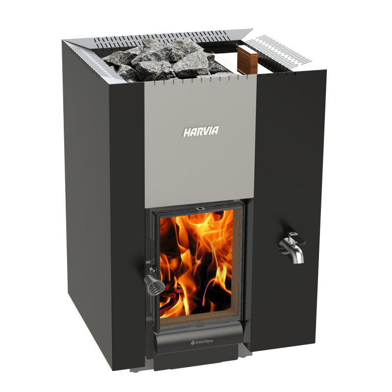 Poêle à bois pour sauna - HARVIA 22 GreenFlame RS