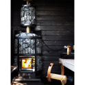 Poêle à bois pour sauna - HARVIA Legend 240 BimSchV2, noir - 3