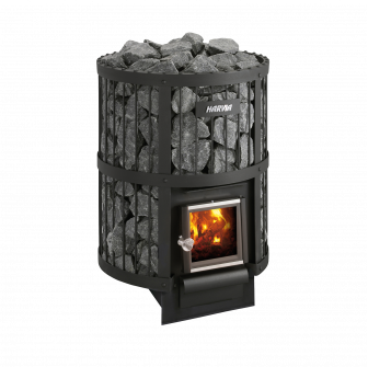 Poêle à bois pour sauna - HARVIA Legend 240 BimSchV2, noir