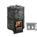 Poêle à bois pour sauna - HARVIA Legend 240 BimSchV2, noir - 1