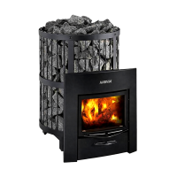 Poêle à bois pour sauna - HARVIA Legend 240 Duo, noir