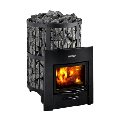 Poêle à bois pour sauna - HARVIA Legend 240 Duo, noir 