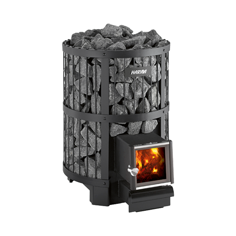 Poêle à bois pour sauna - HARVIA Legend 240 SL BimSchV2, noir