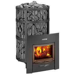Poêle à bois pour sauna - HARVIA Legend 300 Duo, noir 