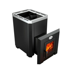 Poêle à bois pour sauna - NOVA KLASSIK 26 avec porte vitrée 