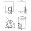 Poêle à bois pour sauna - STOVEMAN 13R - 2