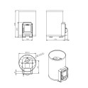 Poêle à bois pour sauna - STOVEMAN 20R - 2