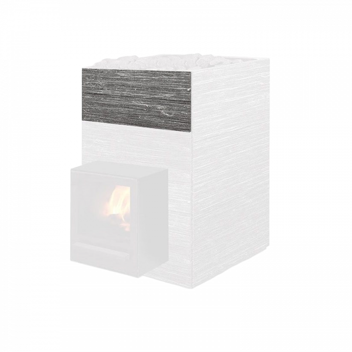 Poêle à bois pour sauna - TULIKIVI KINOS 20 GRAFIA, couche de pierre supplémentaire pour portail