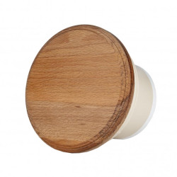 Ventilateur de sauna MM-S avec clapet anti-retour et finition bois rond d/100mm 