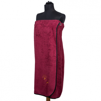 Tablier de sauna pour femme - BOURGOGNE