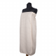 Coffret cadeau pour ELLE. Bonnet et tablier de sauna femme - LIN L - XL