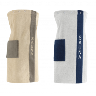 Tablier de sauna pour femme