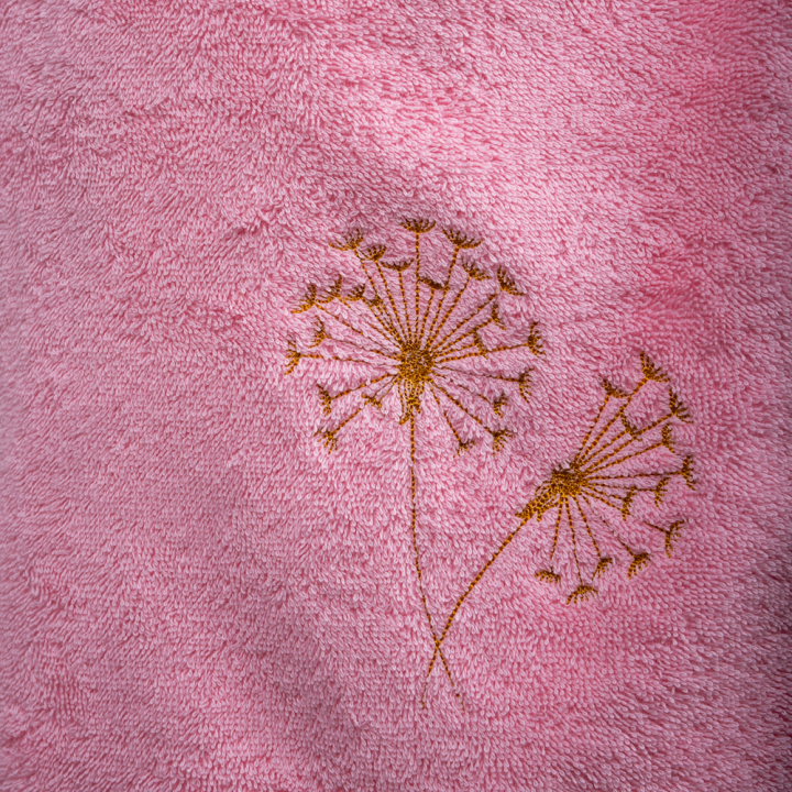 Coffret cadeau pour ELLE. Bonnet et tablier de sauna pour femme - ROSE