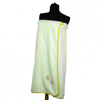 Tablier de sauna pour femme - VERT CLAIR